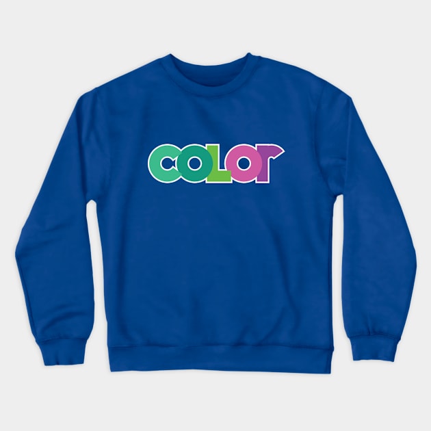 Color Crewneck Sweatshirt by AZ888